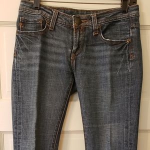7  For All Mankind Low Rise Jeans